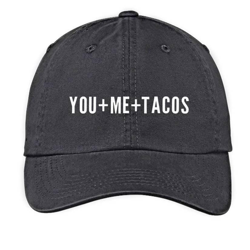 Frankie Jean You + Me + Tacos Baseball Cap