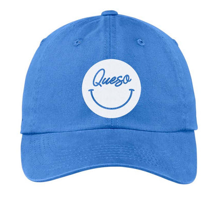 Frankie Jean Queso Cursive Smile Baseball Cap
