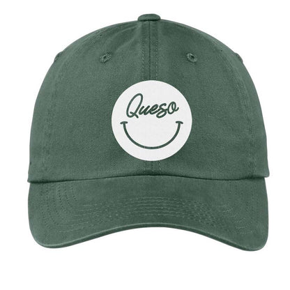 Frankie Jean Queso Cursive Smile Baseball Cap