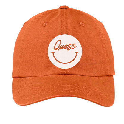 Frankie Jean Queso Cursive Smile Baseball Cap