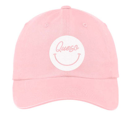 Frankie Jean Queso Cursive Smile Baseball Cap