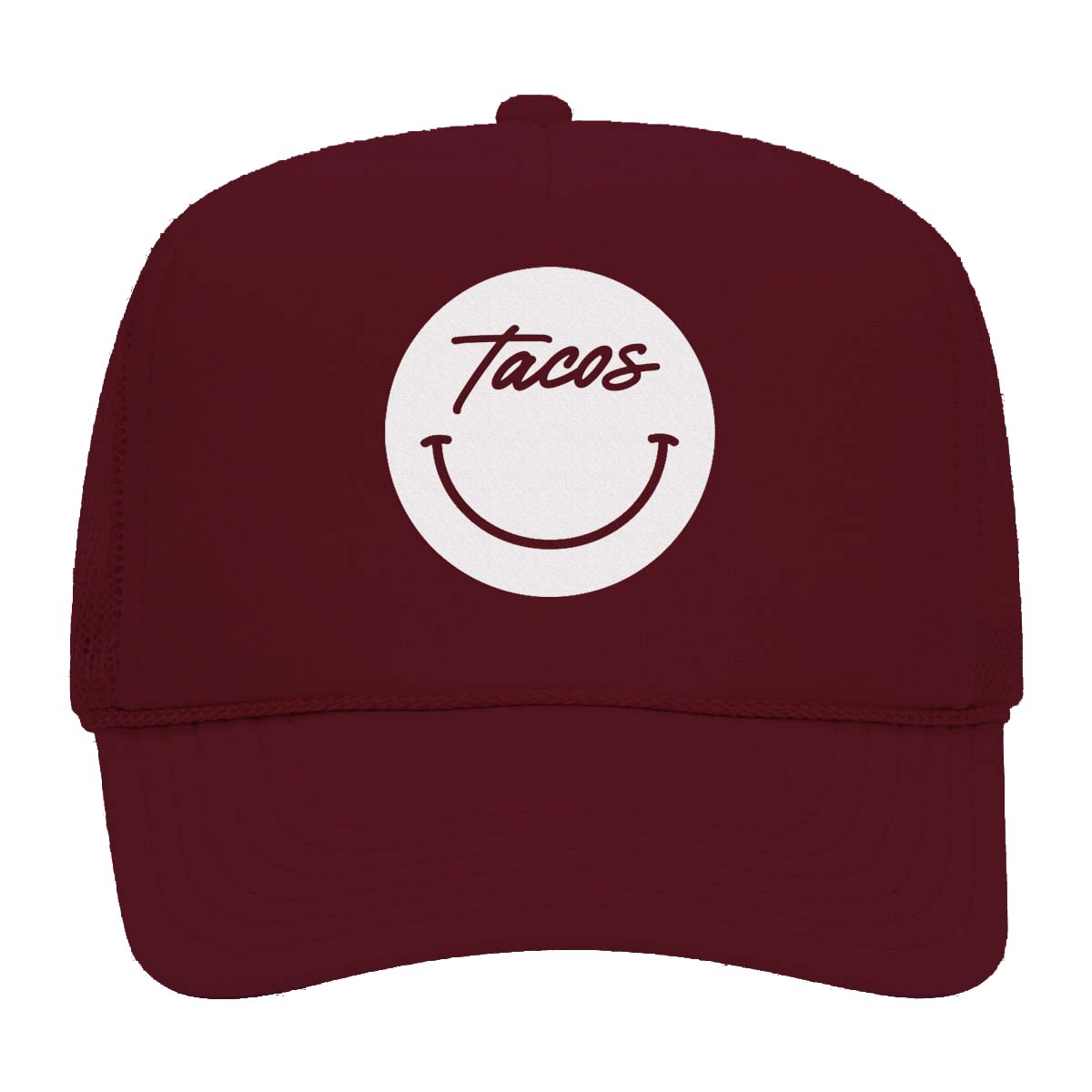 Frankie Jean Tacos Cursive Smile Foam Snapback