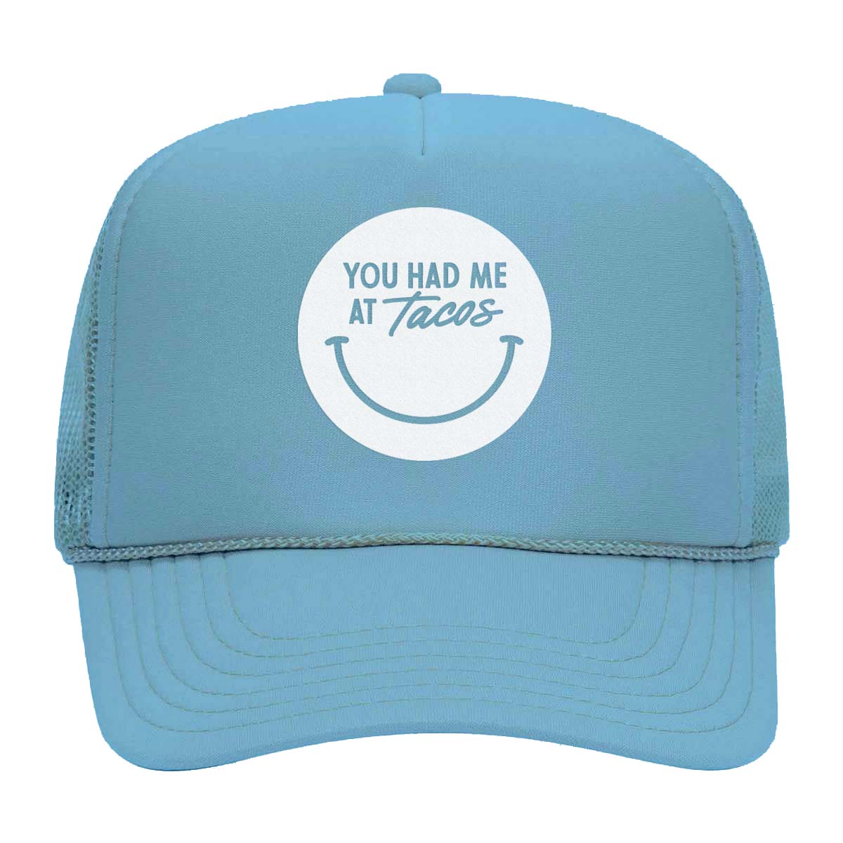 Frankie Jean You Had Me at Tacos Smile Foam Snapback