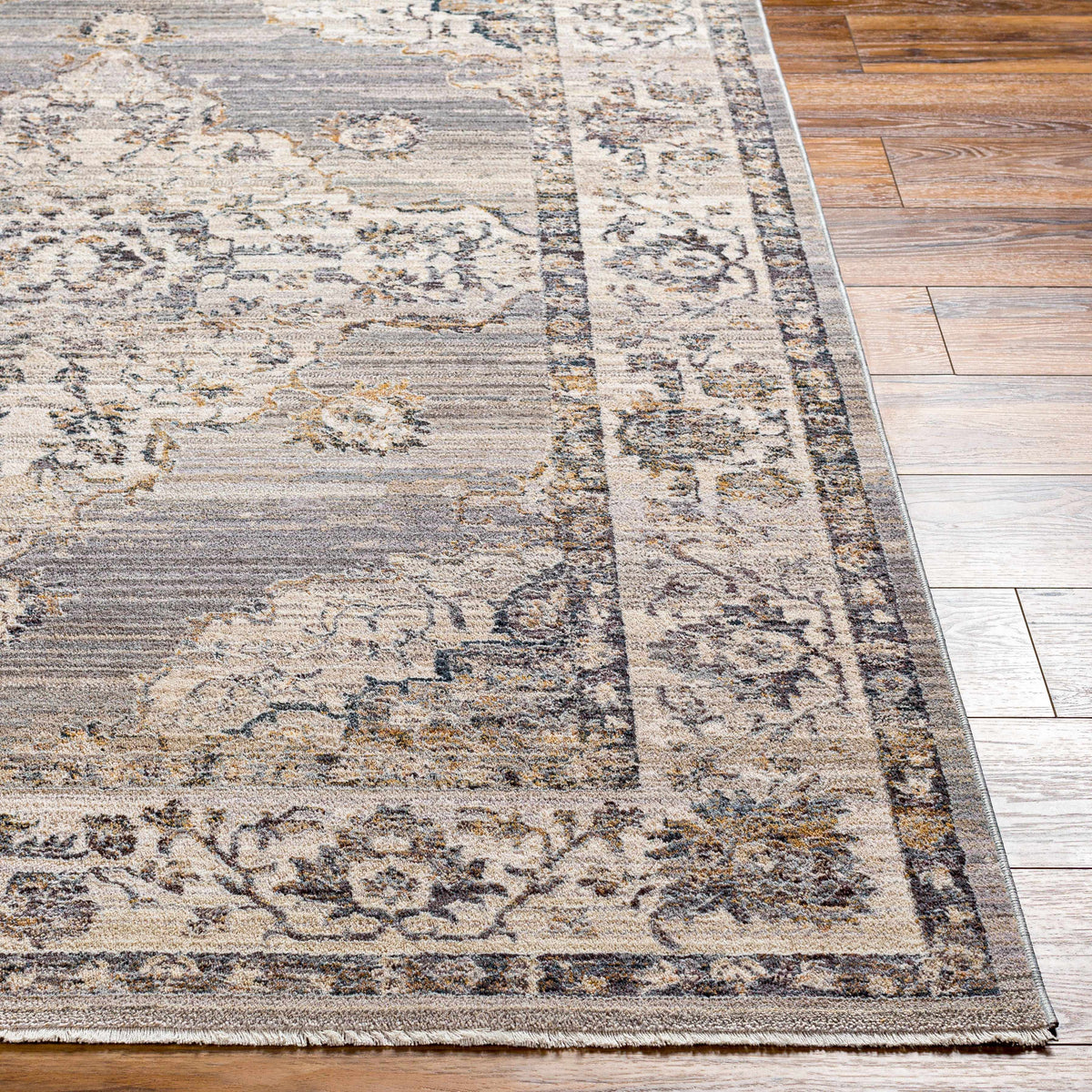 Cream Brown Zola Area Rug - Clearance