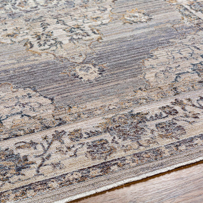 Cream Brown Zola Area Rug - Clearance