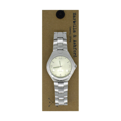 Men's Silver Quartz Watch TW23004D Marbella & Ashford