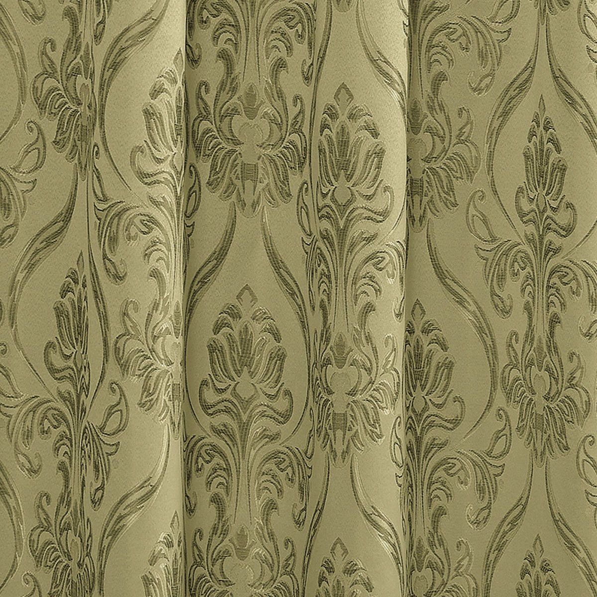 Elegant Comfort Set of 2 Penelope Jacquard Look Curtain Panels - 54" W x 84" L