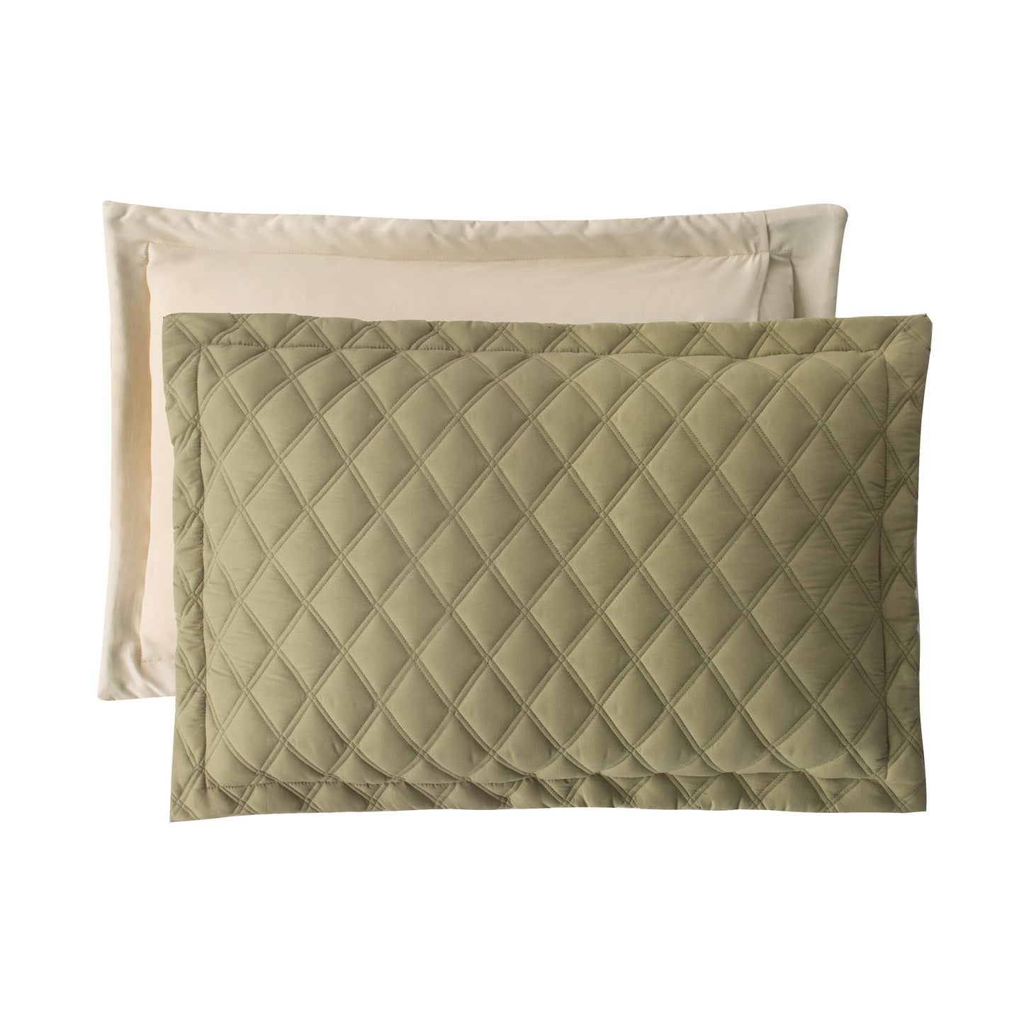 Elegant Comfort 3-Piece Diamond Quilted Reversible Bedspread Coverlet Set