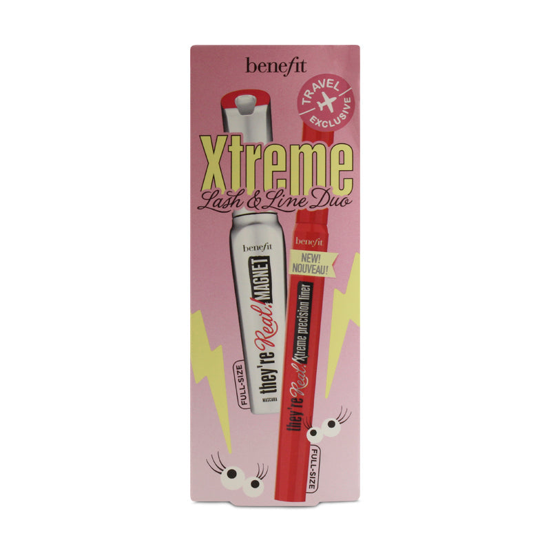 Benefit Black Mascara & Eye Liner Xtreme Lash & Line Duo Set (Blemished Box)