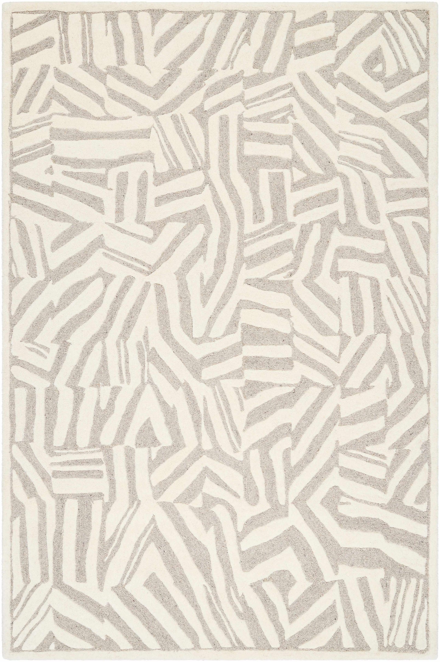 Avian Cream Wool Area Rug - Clearance