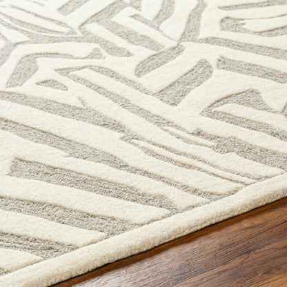 Avian Cream Wool Area Rug - Clearance