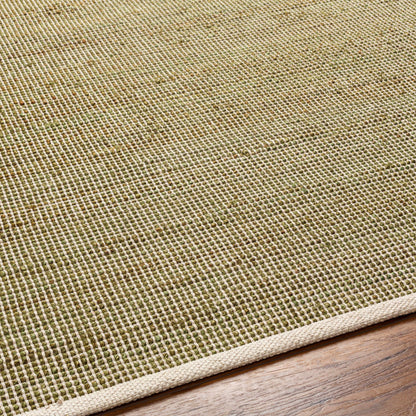 Byrne Green Area Rug - Clearance