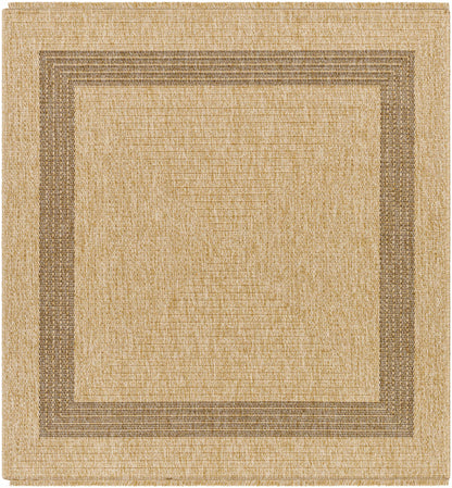 Andie Bordered Faux Jute Rug - Clearance