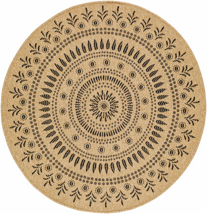 Beata Round Faux Jute Rug - Clearance