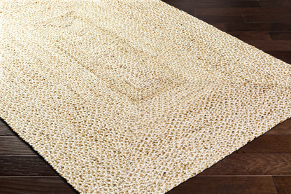 Elkie Cream Jute Area Rug