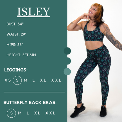 Constantly Varied Gear Shamrock Skulls Leggings