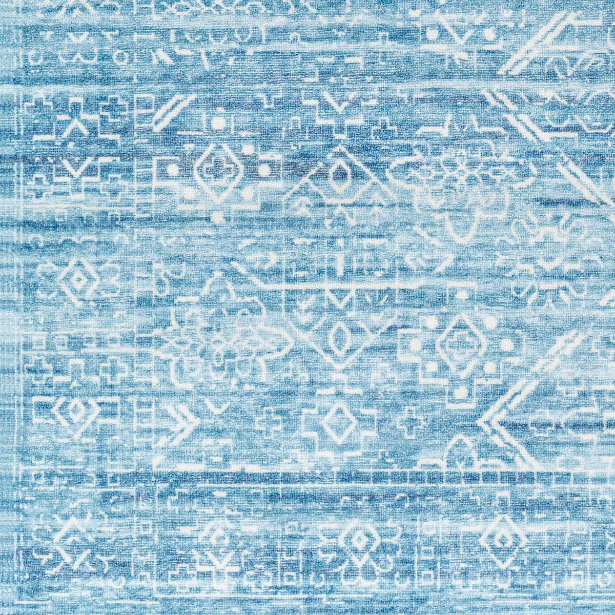 Blake Arctic Sky Washable Area Rug
