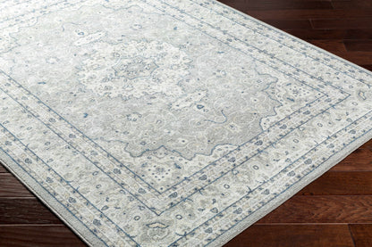 Farai Gray Medallion Area Rug