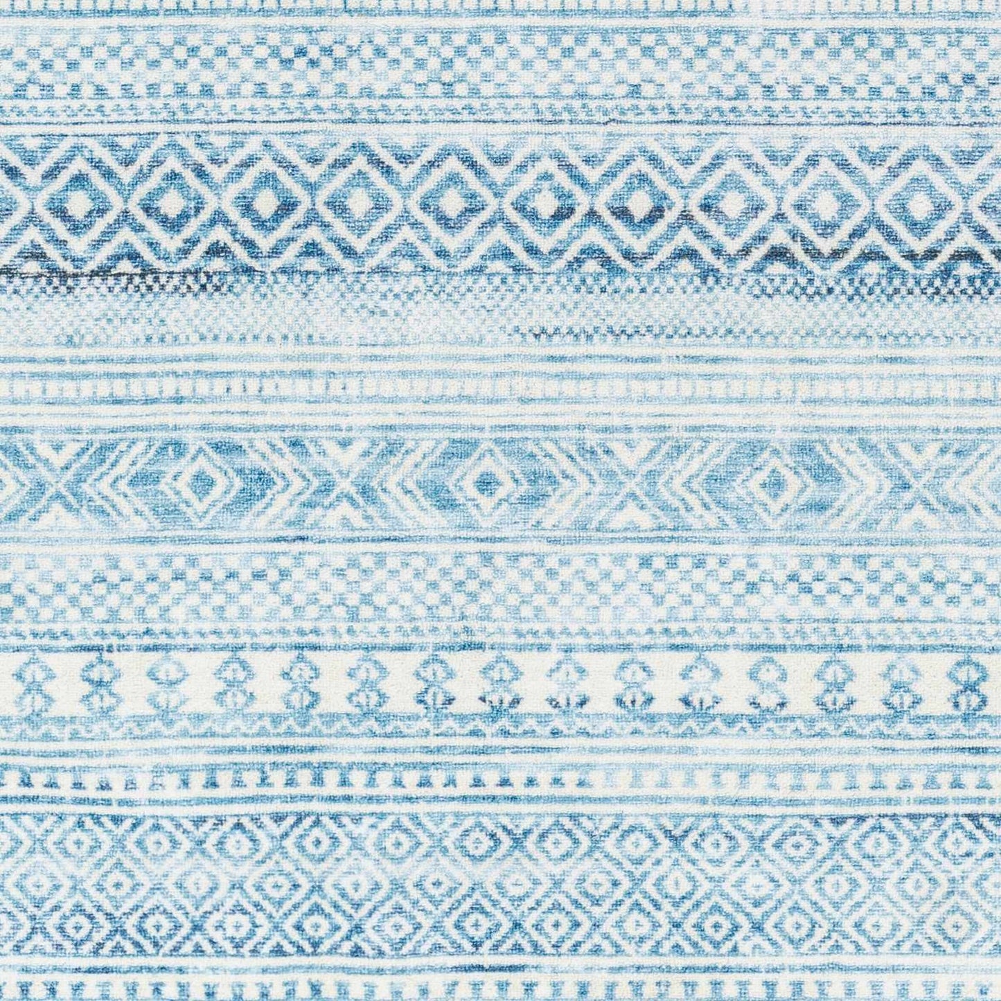Gizeh Arctic Stone Washable Area Rug - Clearance