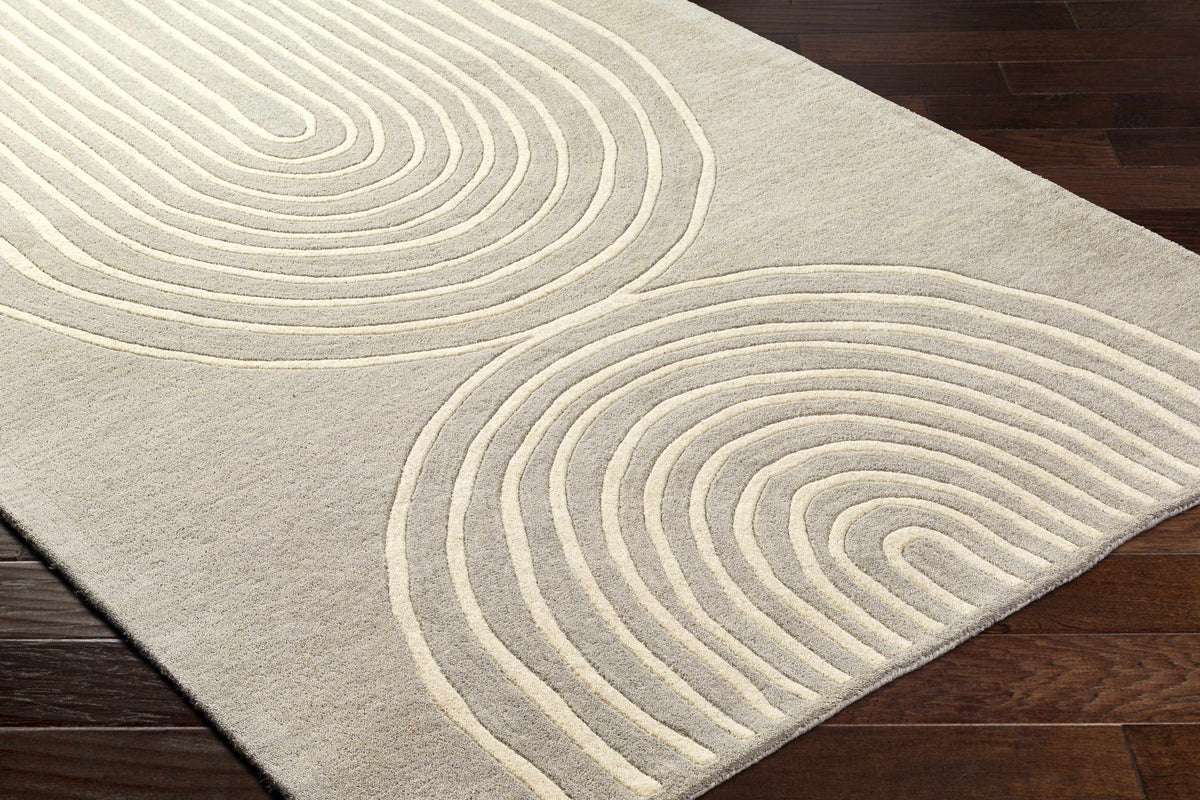 Fuat Medium Gray Area Rug