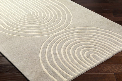 Fuat Medium Gray Area Rug
