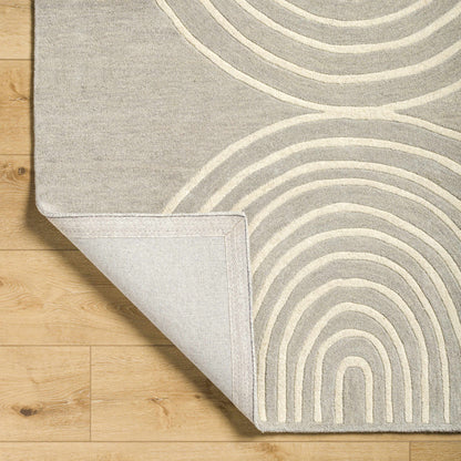 Fuat Medium Gray Area Rug