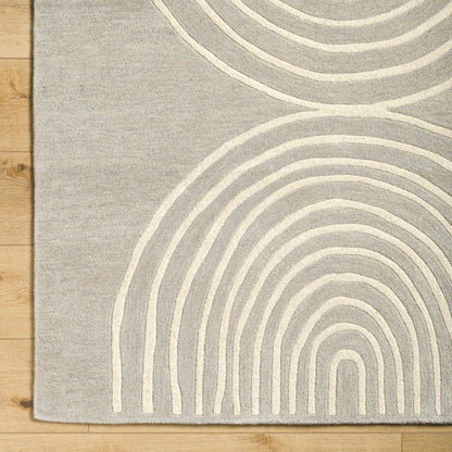 Fuat Medium Gray Area Rug