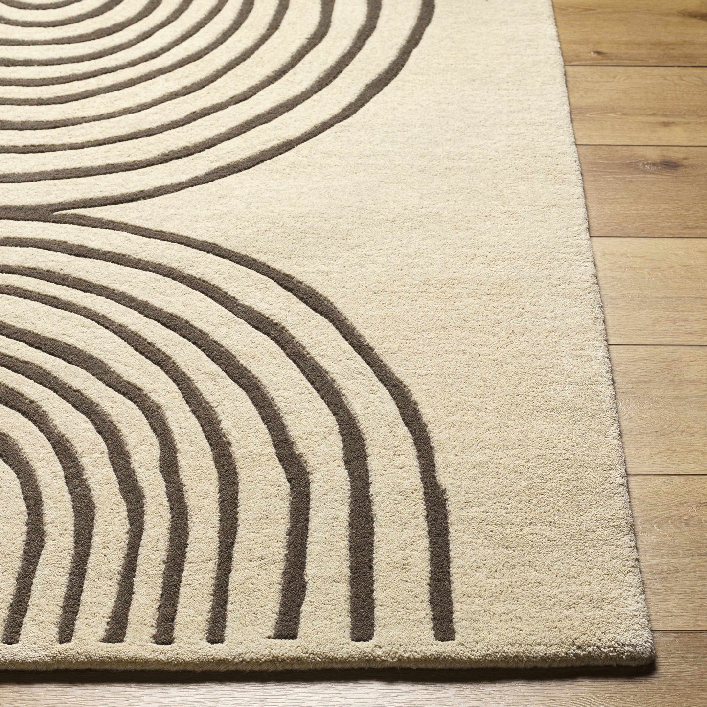 Fuat Beige Area Rug