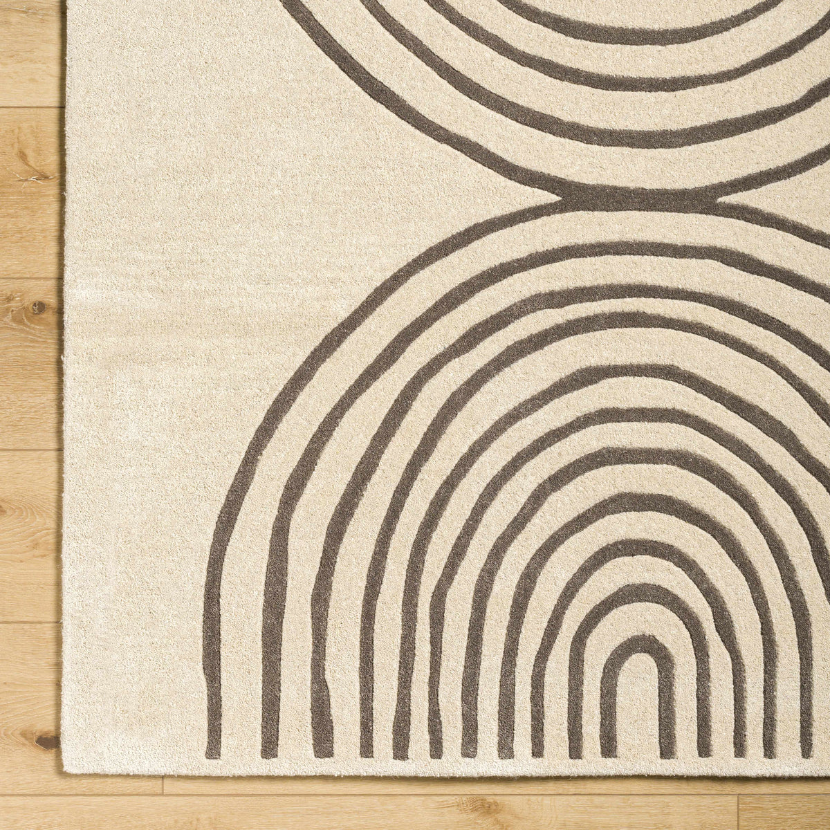 Fuat Beige Area Rug