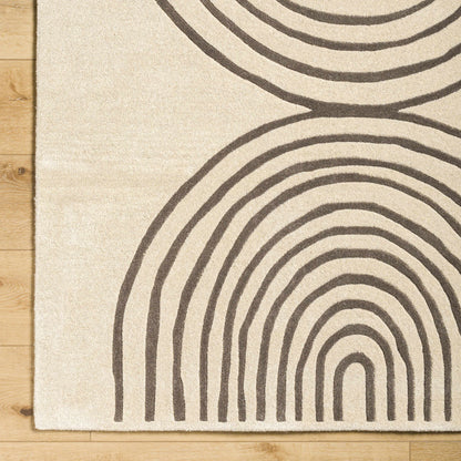 Fuat Beige Area Rug