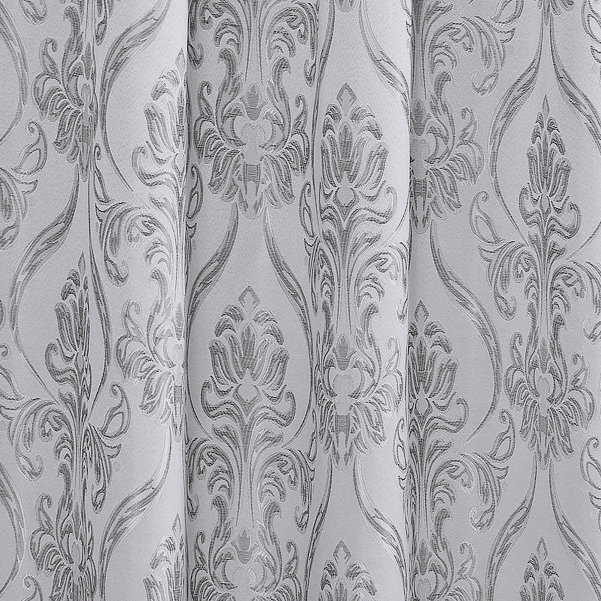 Elegant Comfort Set of 2 Penelope Jacquard Look Curtain Panels - 54" W x 84" L