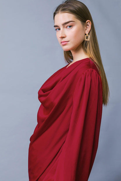 Garden Sensation Satin Top