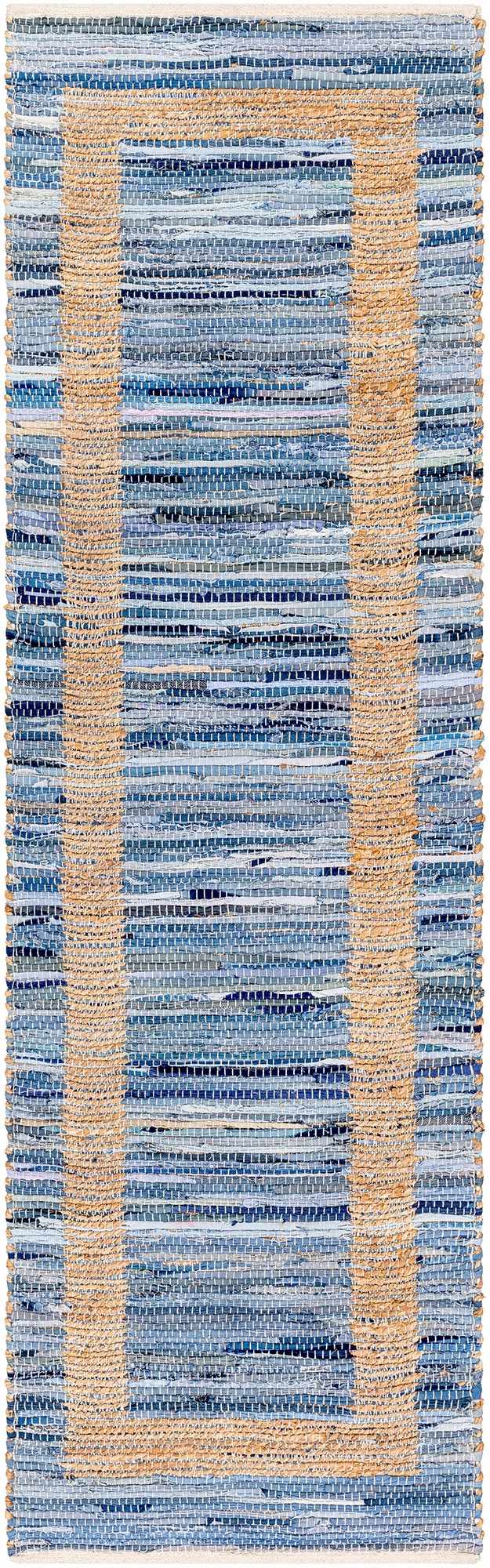 Ghita Recycled Blue Jean Rug - Clearance