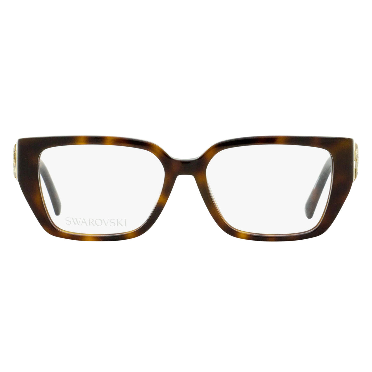 Swarovski Lattice Crystal Eyeglasses SK5446 001 Black 54mm