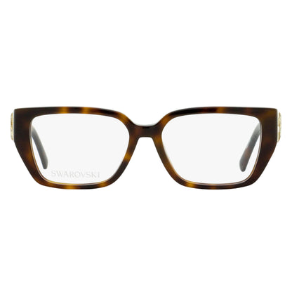 Swarovski Lattice Crystal Eyeglasses SK5446 001 Black 54mm