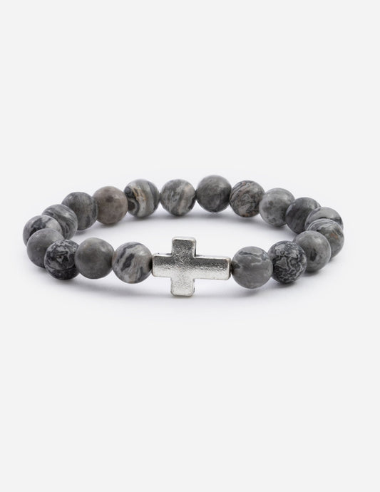Elevated Faith Slate Grey Cross