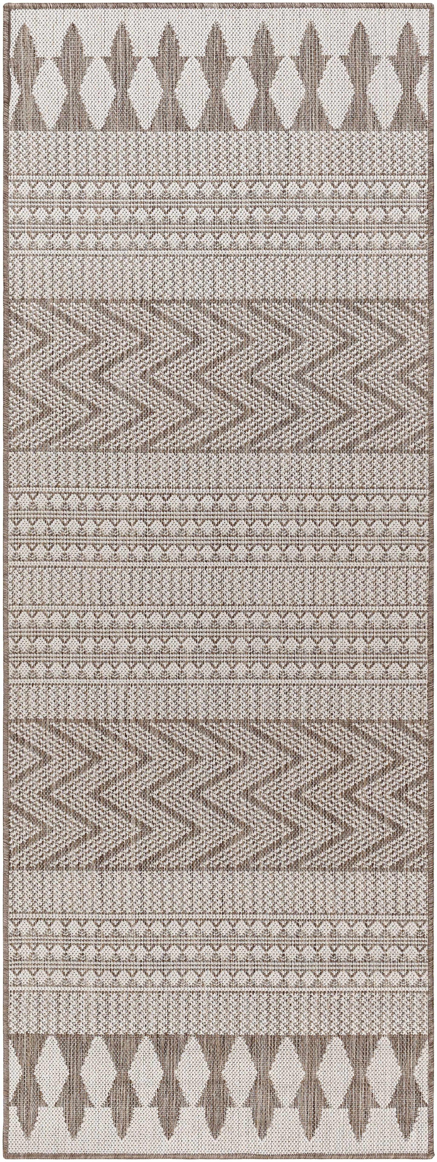 Asif Brown Outdoor Area Rug