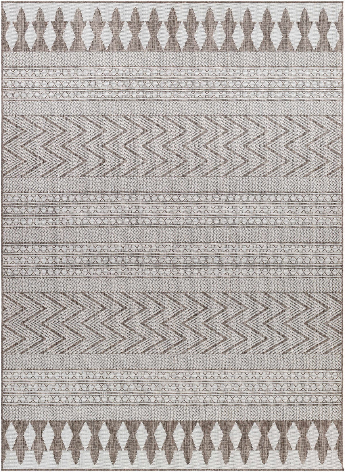 Asif Brown Outdoor Area Rug