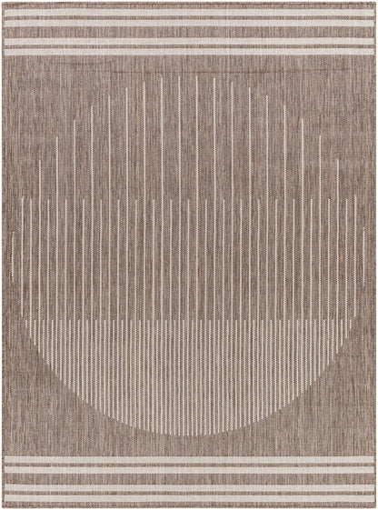 Aviya Brown Outdoor Area Rug - Clearance