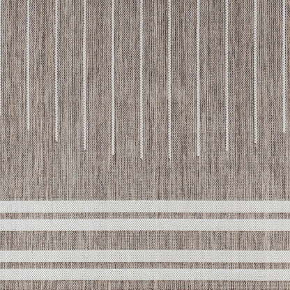 Aviya Brown Outdoor Area Rug - Clearance