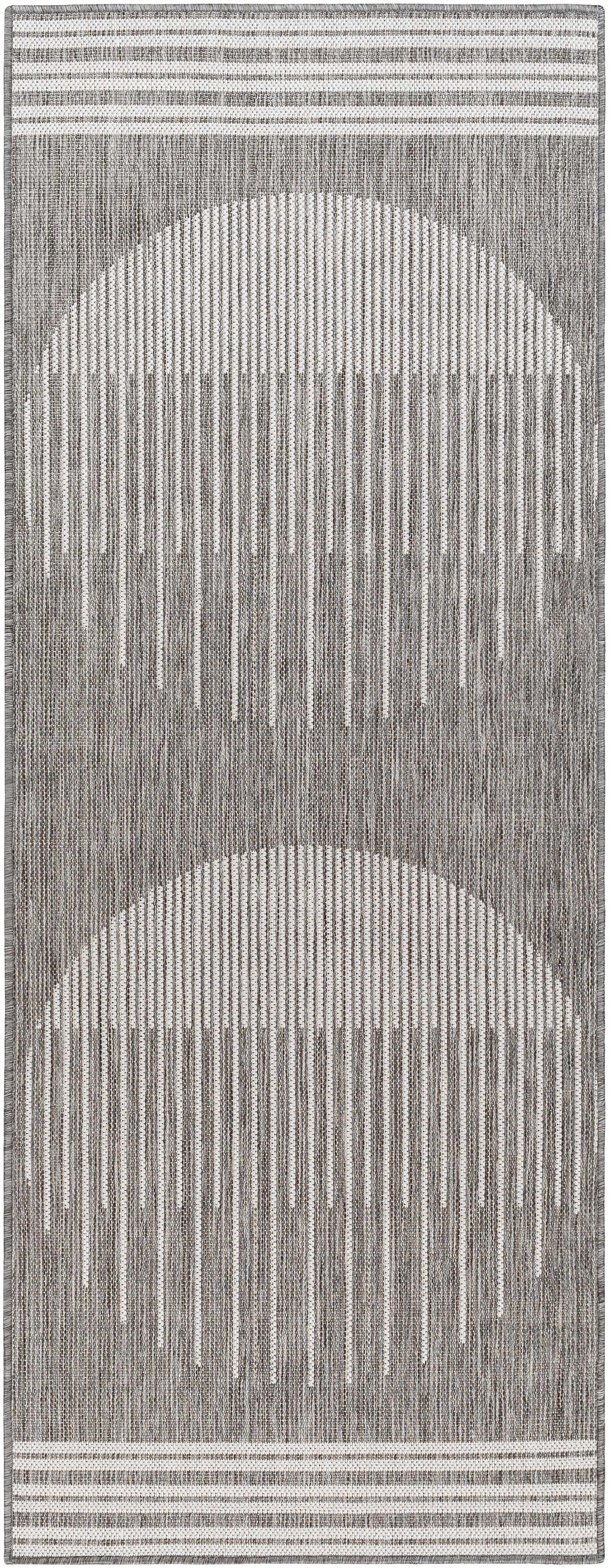 Aviya Gray Outdoor Area Rug - Clearance