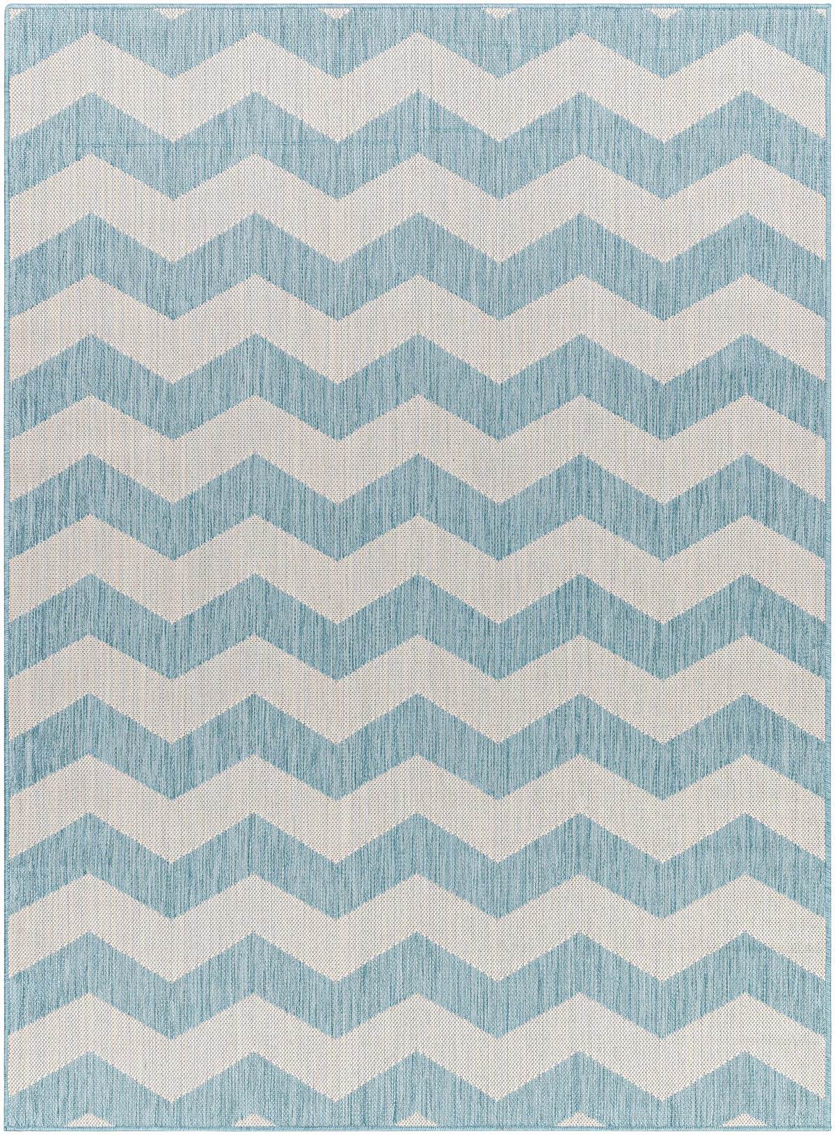 Cheri Thatch Light Blue Outdoor Carpet Area Rug - Clearance