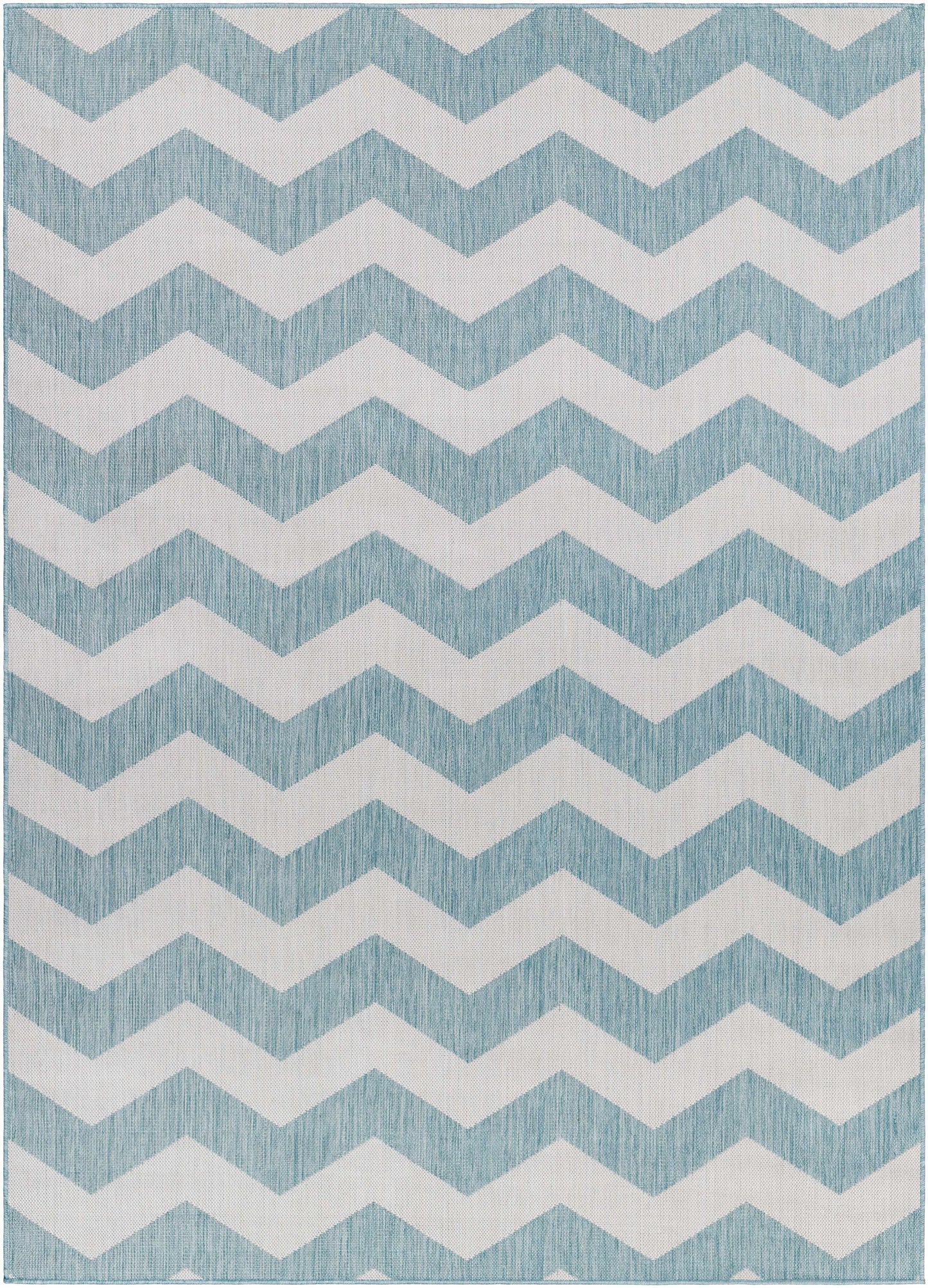Cheri Thatch Light Blue Outdoor Carpet Area Rug - Clearance
