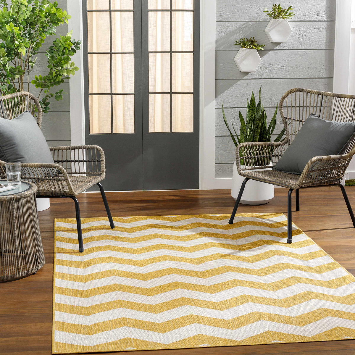 Cheri Bone Outdoor Carpet Area Rug - Clearance