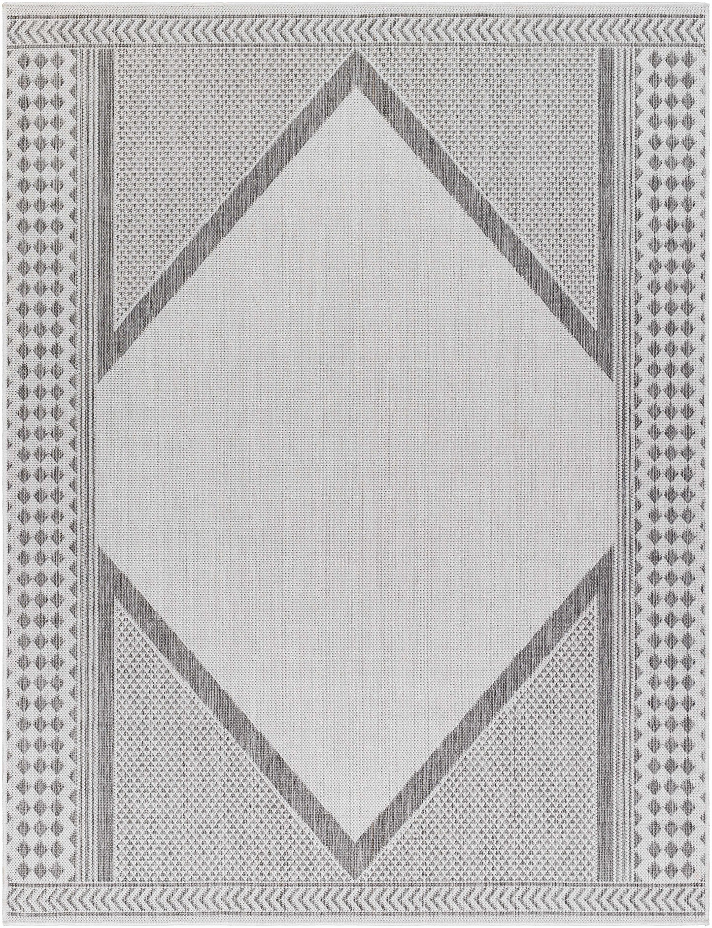 Efrem Off White Outdoor Carpet Area Rug - Clearance