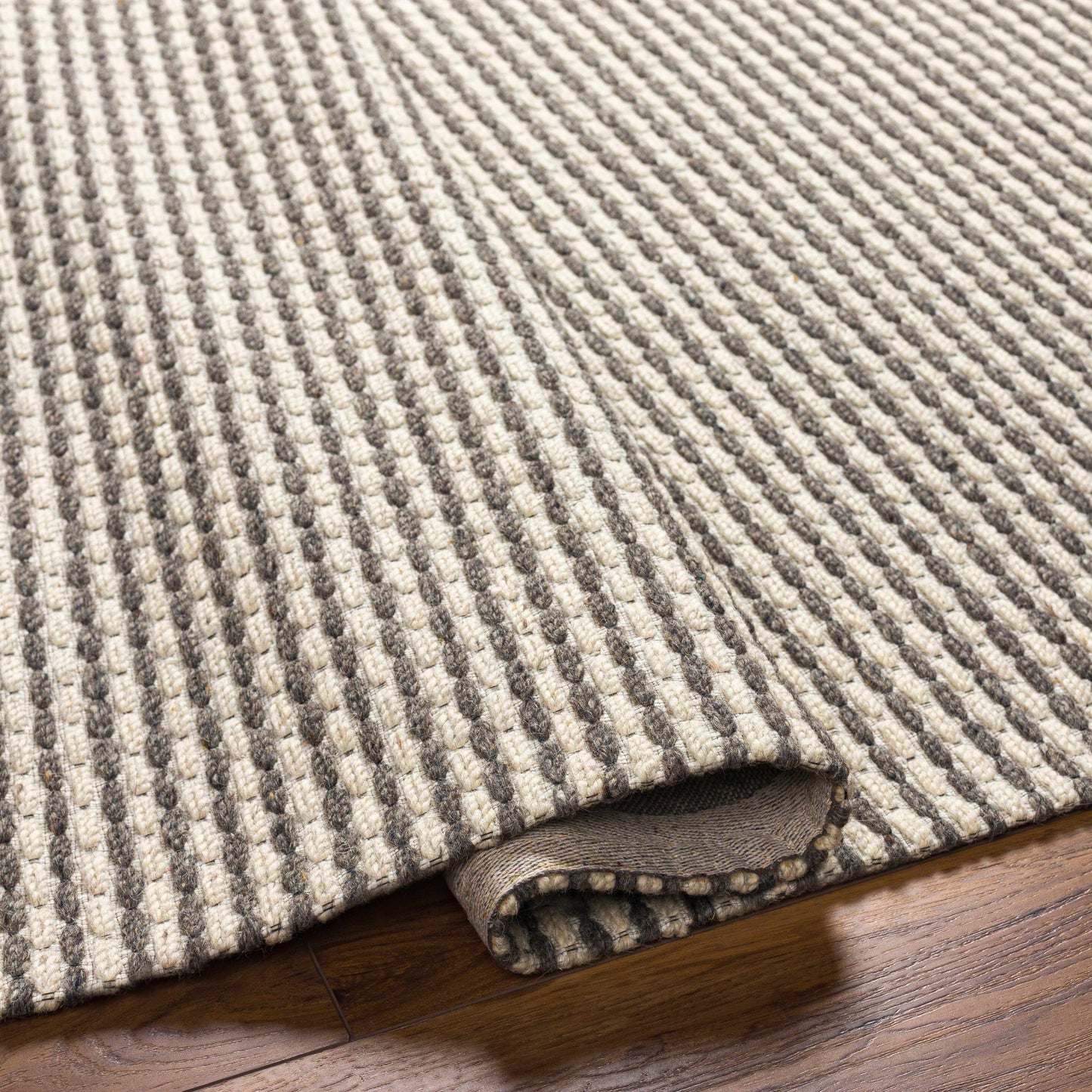 Black Emlen Area Rug - Clearance