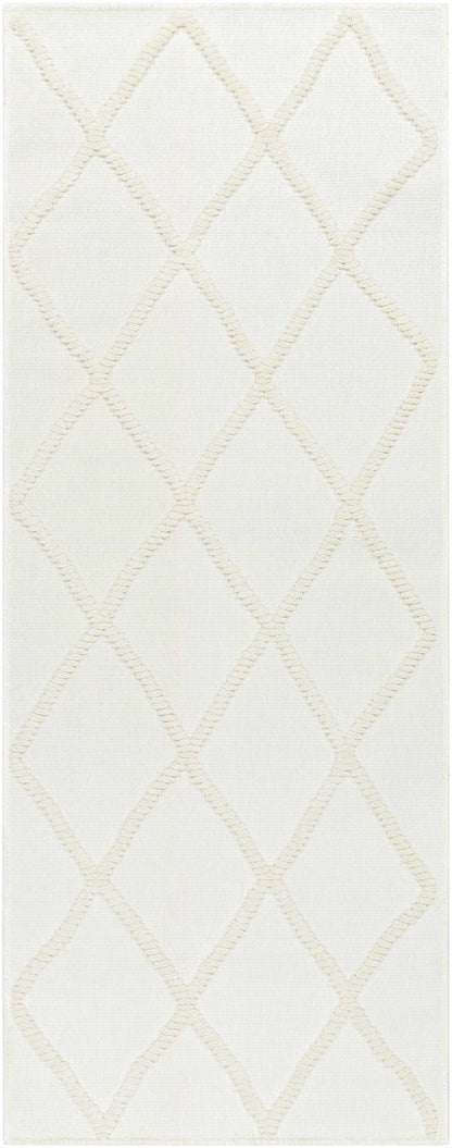 Amani White Washable Rug - Clearance
