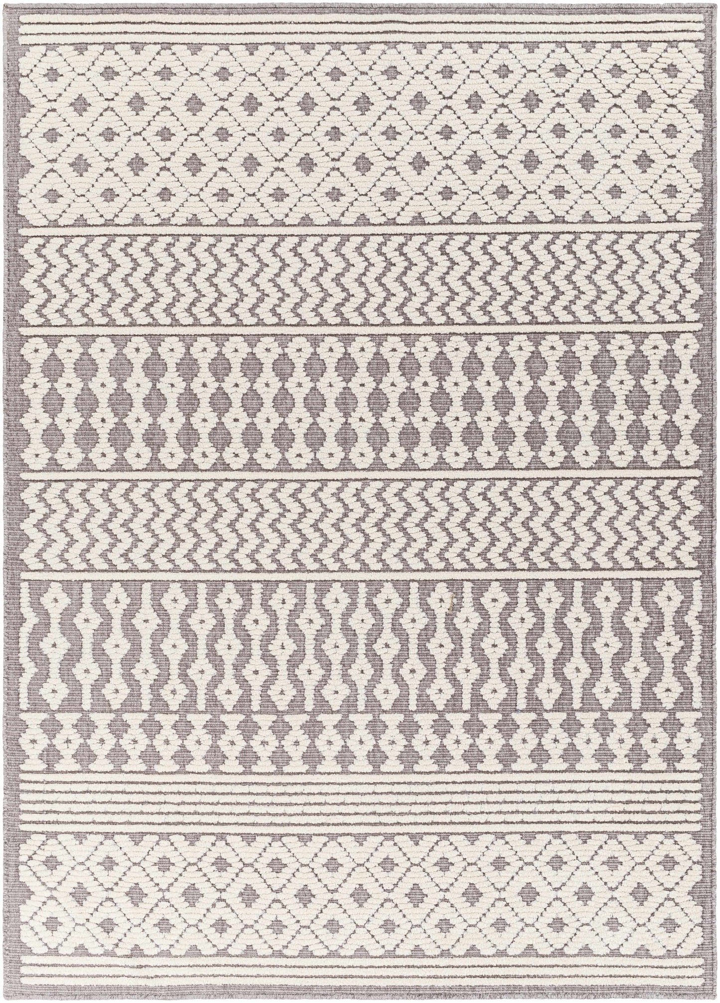 Drago Gray 3D Area Rug - Clearance