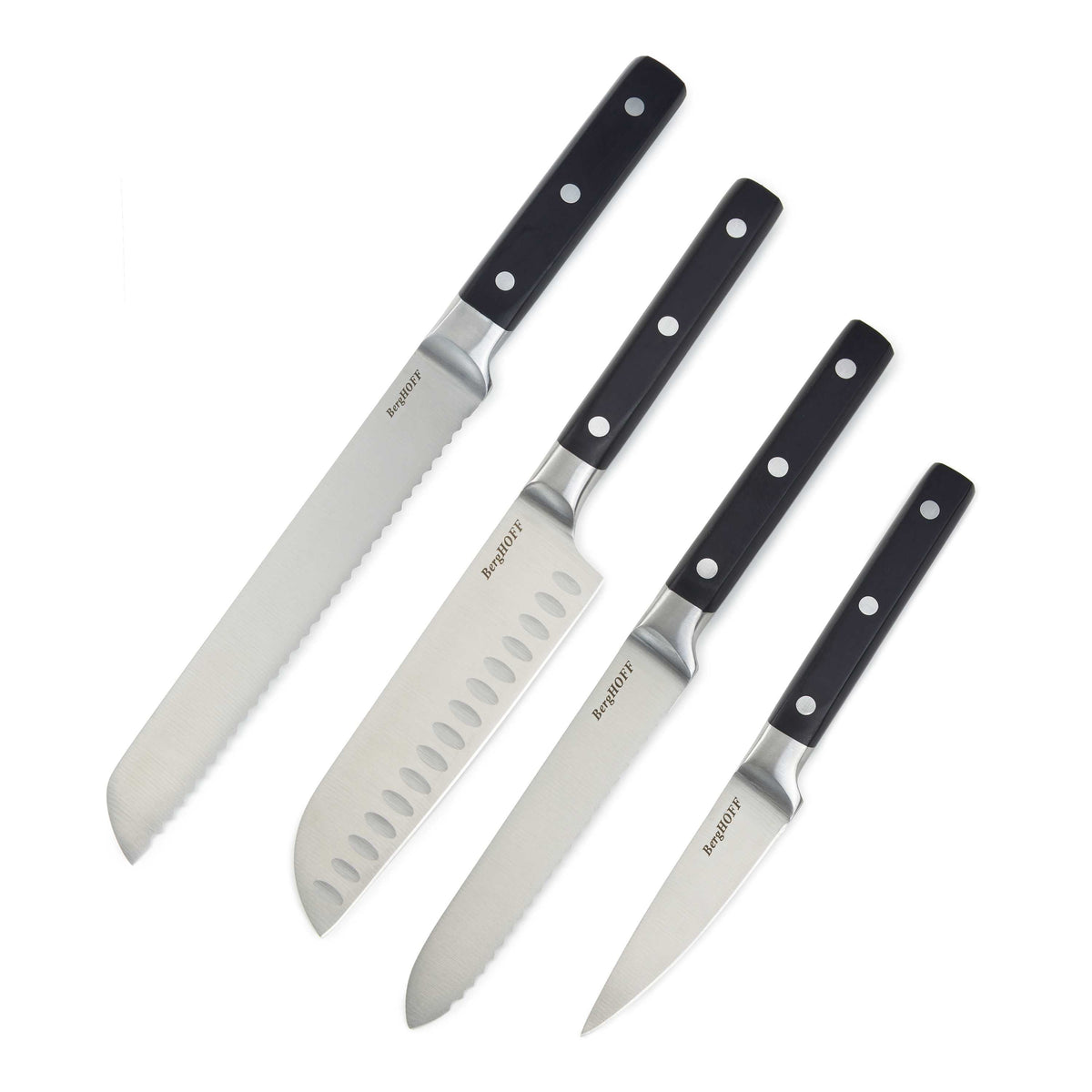 BergHOFF DiNA Gene 4pc Stainless Steel Knife Set