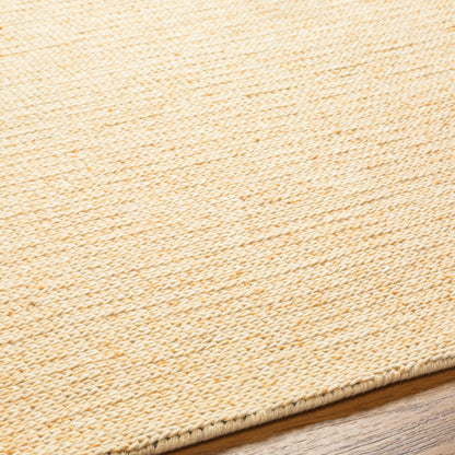 Alyra Yellow Solid Area Rug